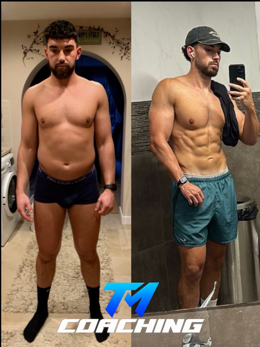 Tommy Mitchell client before and after, transformation 14