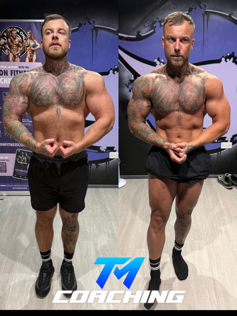 Tommy Mitchell client before and after, transformation 17