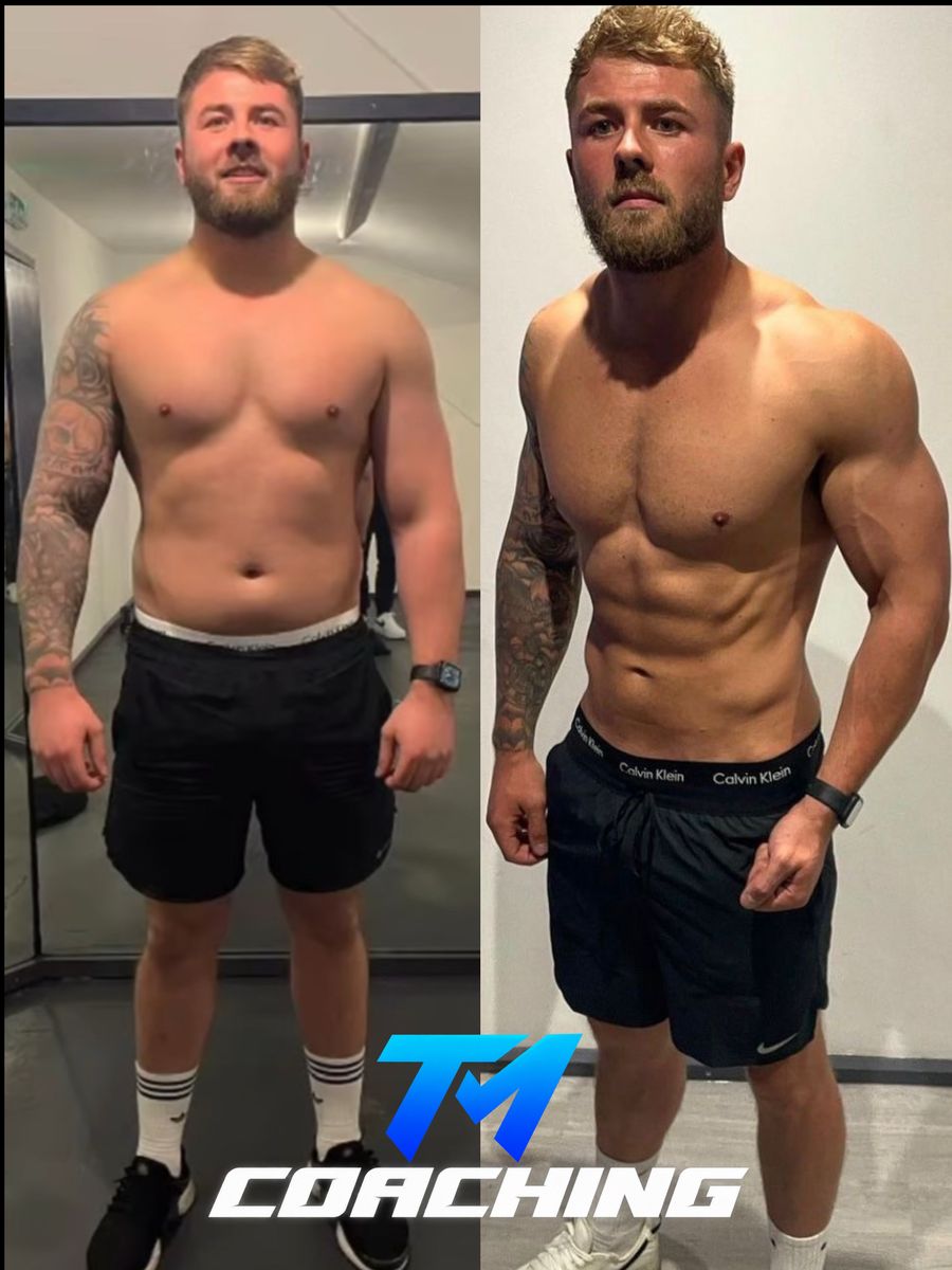 Tommy Mitchell client before and after, transformation 18