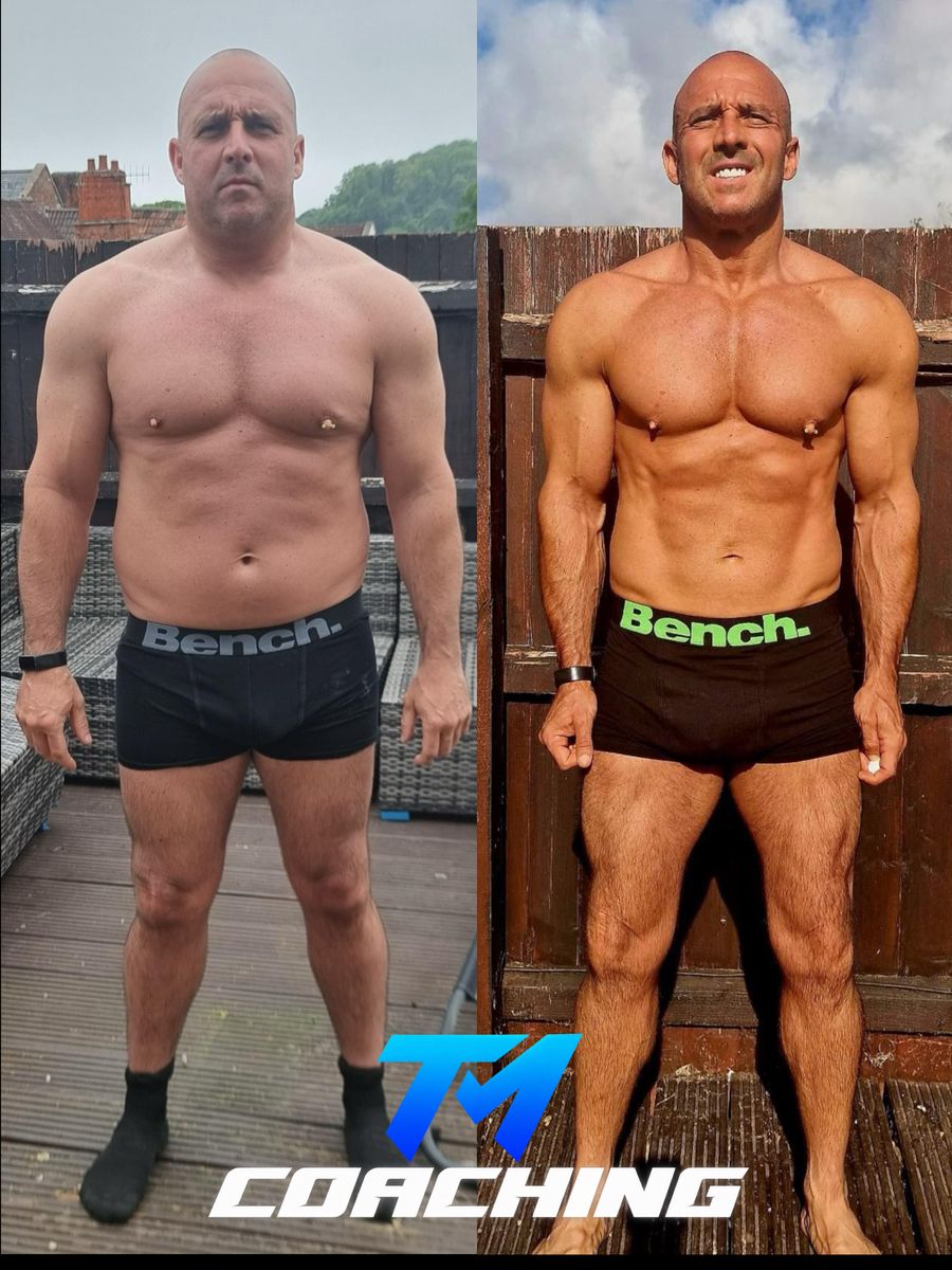 Tommy Mitchell client before and after, transformation 19